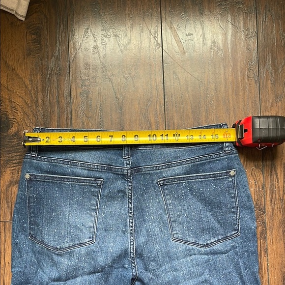 Judy Blue Relaxed Fit SZ 15/32 Paint Splatter Jeans - Picture 7 of 9